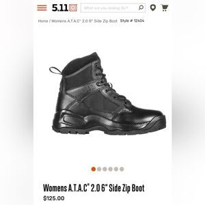 5.11 Tactical Black Boots